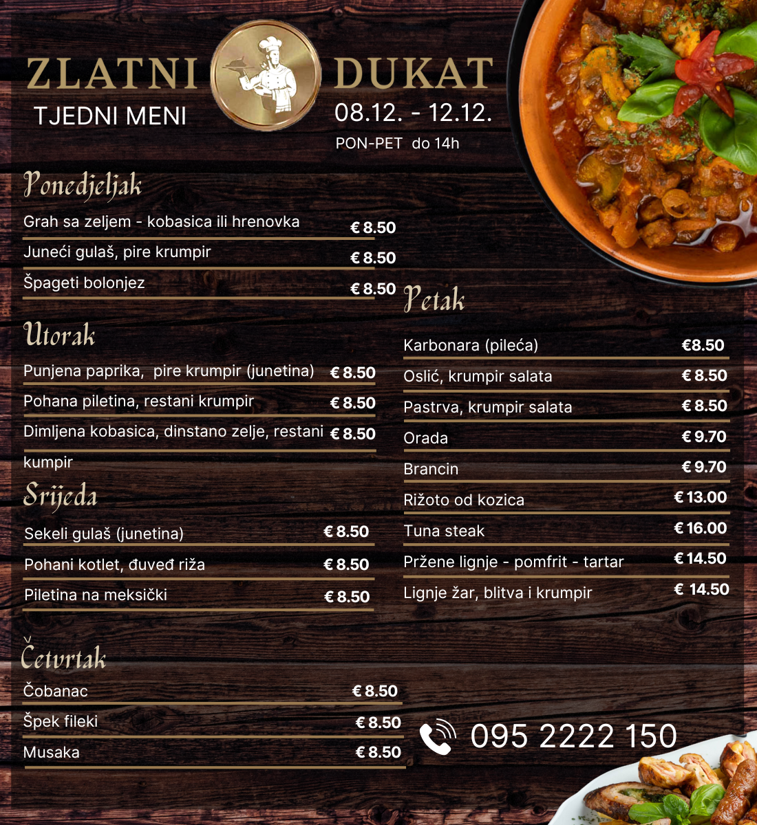 Zlatni Dukat tjedni Menu (2)