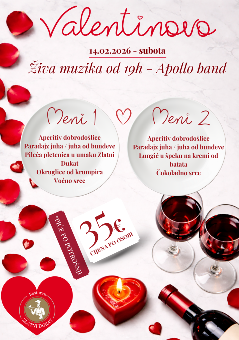 Valentinovo u zlatnom dukatu